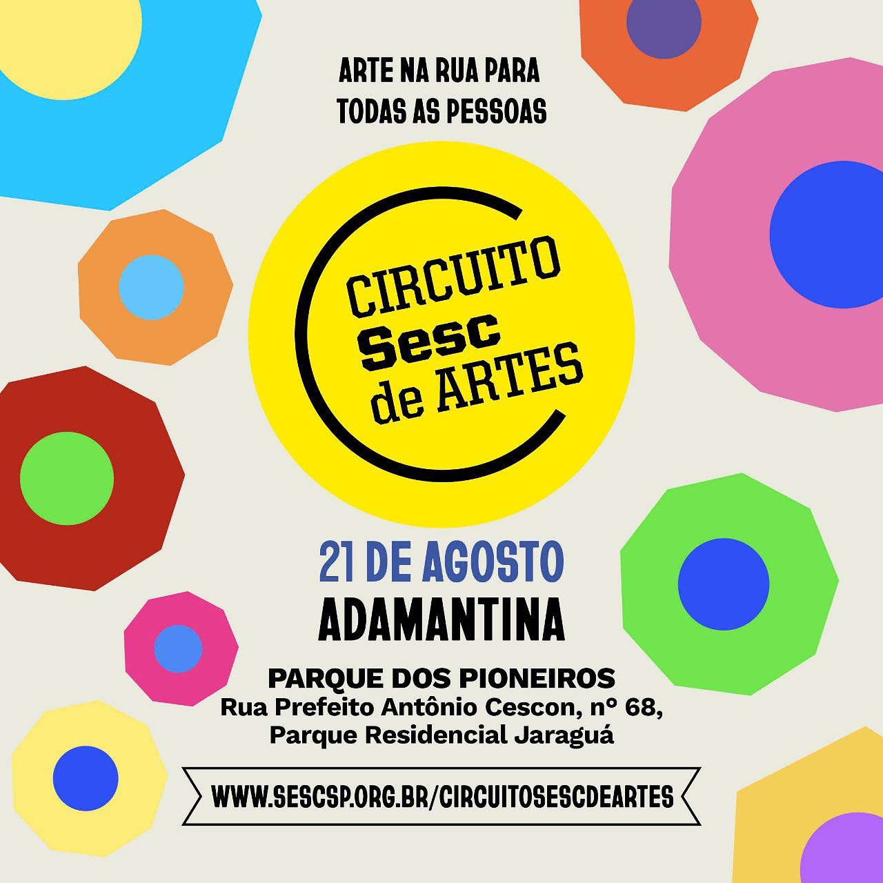 Adamantina recebe Circuito Sesc de Artes