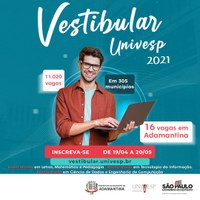 Inscrições para vestibular da Univesp estão abertas