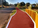 Pista de caminhada do Parque Caldeiras receberá pintura e iluminação Pista de caminhada do Parque Caldeiras receberá pintura e iluminação