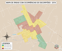 Prefeitura de Adamantina divulga mapa das áreas com maior ocorrência de aparecimento de escorpiões em 2019 Prefeitura de Adamantina divulga mapa das áreas com maior ocorrência de aparecimento de escorpiões em 2019