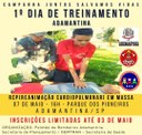 Prefeitura de Adamantina e Pelotão do Corpo de Bombeiros promovem a Campanha Juntos Salvamos Vidas - “1º Dia de Treinamento”