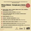 Saiba quais são as oficinais culturais que estão com inscrições abertas Saiba quais são as oficinais culturais que estão com inscrições abertas